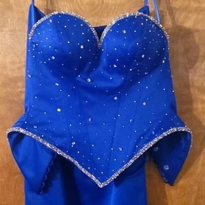 Joli Prom mermaid corset dress